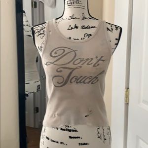 NWOT distressed tank